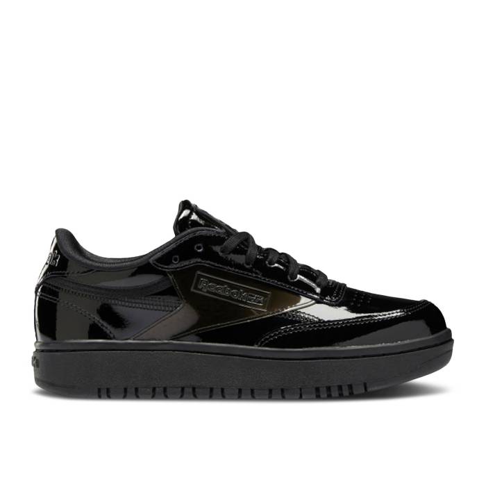 リーボック Reebok 【 Cardi B X Wmns Coated Club C Double 'Triple Black' Women Black/Black/Black 】 クラブ レディース 黒色 ブラック|スニケス
