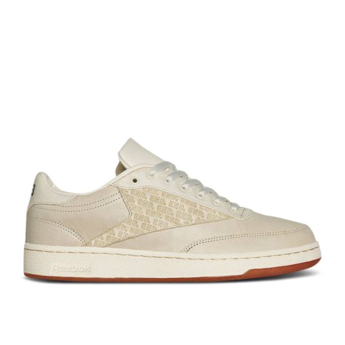 リーボック Reebok 【 End. X Club C 85 Chalk Men Sandtrap/Cliff Stone 】 クラブ メンズ