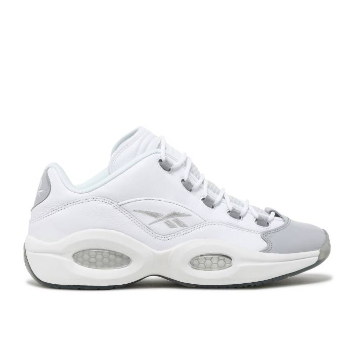 リーボック Reebok 【 Question Low White Grey Men Cloud White/Pure Grey 3/Pure Grey 2 】 Question クエスチョン メンズ 白色 ホワイト ピュア 灰色 グレー
