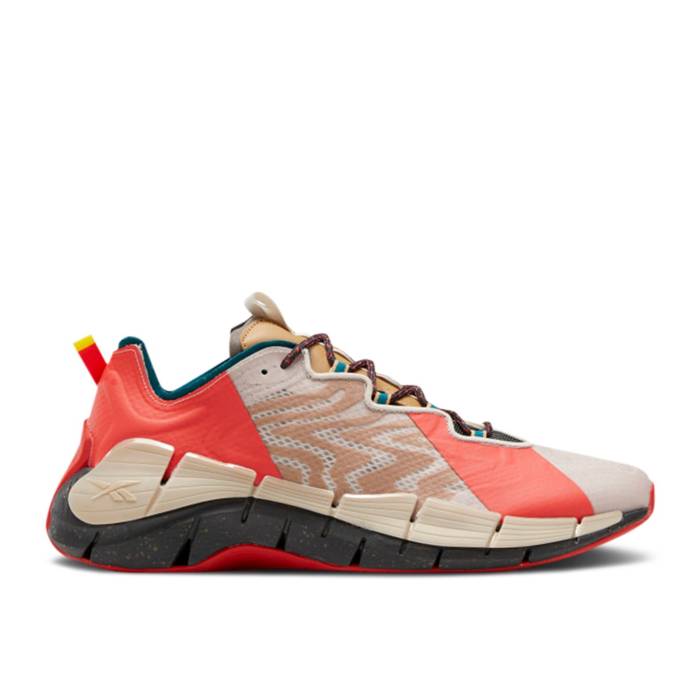 リーボック Reebok 【 Jurassic Park X Zig Devil Kinetica 'Jeep' Men Moon White/Radiant Red/Coal 】 パーク Zig ジグ メンズ 白色 ホワイト Red 赤・レッド