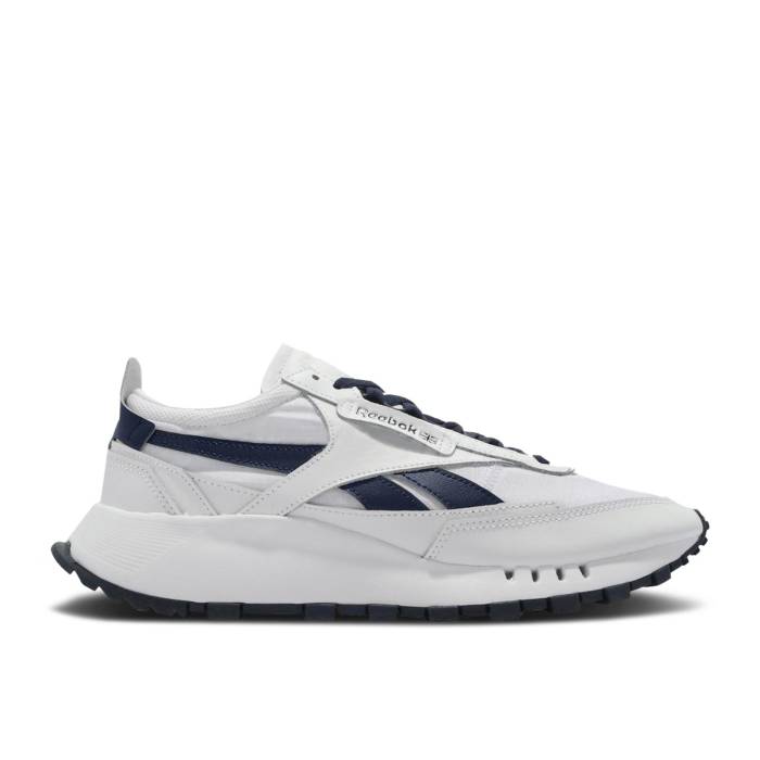 リーボック Reebok 【 Classic Leather Legacy \u0027White Vector Navy\u0027 Men Footwear White/Vector Navy/White 】 古典派音楽 なめし革 legacy レガシー メンズ 白いこと 白いこと 紺色 米国海軍