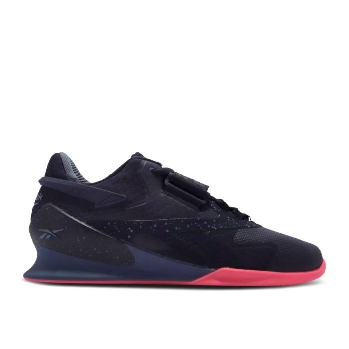 リーボック Reebok 【 Legacy Lifter 2 'Vector Navy Neon Cherry' Men Vector Navy/Blue Slate/Neon Cherry 】 legacy レガシー 紺色 ネイビー メンズ 紺色 ネイビー 青色 ブルー｜スニケス 49,920円
