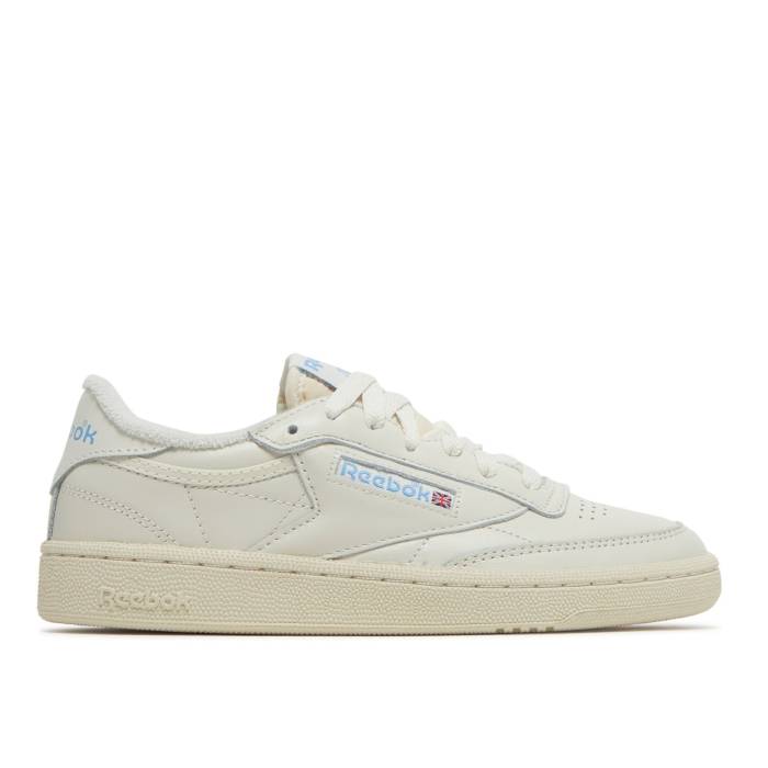 リーボック Reebok 【 Wmns Club C 85 \u0027Chalk Sky Blue\u0027 Women Chalk/Alabaster/Sky Blue 】 野球クラブ 天の原 レディース 天の原 青み 青色