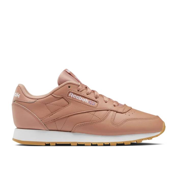リーボック Reebok 【 Wmns Classic Leather \u0027Canyon Coral Melon\u0027 Women Canyon Coral Melon/Canyon Coral Melon/Footwear White 】 古典派音楽 なめし革 レディース 白いこと 白いこと