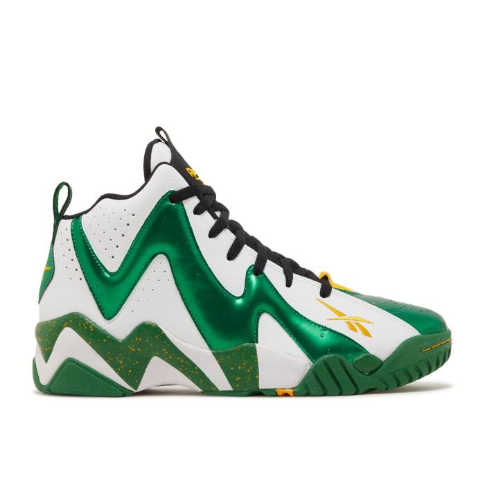 リーボック Reebok 【 Hurrikaze 2 \u0027Seattle Supersonics\u0027 2022 Men Glen Green/Footwear White/Core Black 】 メンズ green 緑・緑であること 白いこと 白いこと 中核グループ 黒いこと 黒いこと