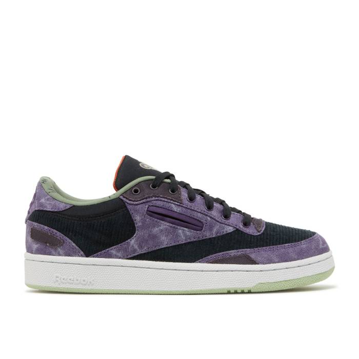 リーボック Reebok 【 Dc X Club C 85 \u0027The Joker\u0027 Men Purple Shade/Spirit White/Vintage Green 】 DC ディーシー 野球クラブ メンズ Purple 紫・パープル 白いこと 白いこと vintage ビンテージ・ヴィンテージ green 緑・グリー