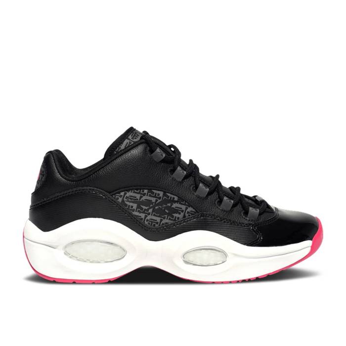 リーボック Reebok 【 Phantaci X Question Low Obscure Luxury Men Core Black/Pursuit Pink/Footwear White 】 Question クエスチョン メンズ コア 黒色 ブラック pink ピンク 白色 ホワイト