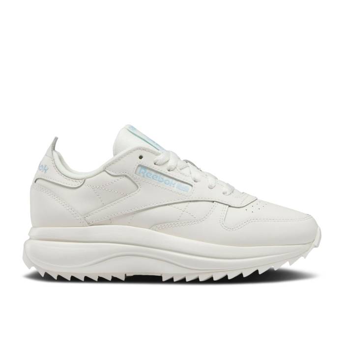 リーボック Reebok 【 Wmns Classic Leather Sp Extra \u0027Chalk Blue Pearl\u0027 Women Chalk/Blue Pearl/Chalk 】 古典派音楽 なめし革 青み 青色 レディース 青み 青色 パール