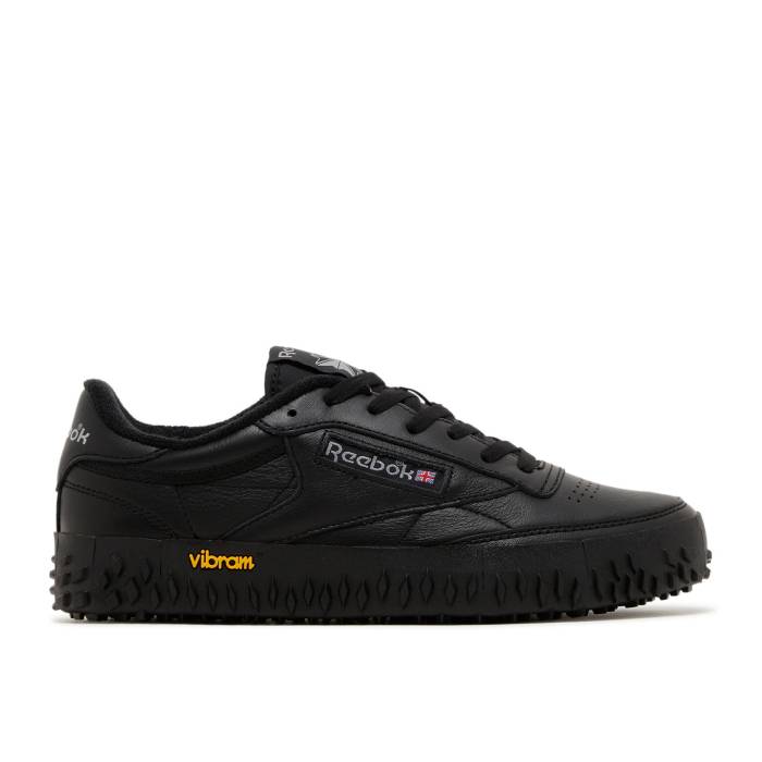リーボック Reebok 【 Club C Vibram \u0027Core Black\u0027 Men Core Black/Core Black/Pure Grey 5 】 野球クラブ メンズ 中核グループ 黒いこと 黒いこと 純然たる 薄墨色 薄墨色