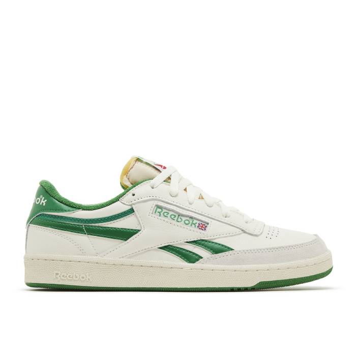 リーボック Reebok 【 Club C Revenge Vintage \u0027Chalk Glen Green\u0027 2023 Men Chalk/Paper White/Glen Green 】 野球クラブ vintage ビンテージ・ヴィンテージ メンズ 白いこと 白いこと green 緑・緑であること