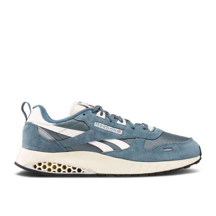 リーボック Reebok 【 Classic Leather Hexalite Hoops Blue Men Hoops Blue F23/Chalk/Alabaster 】 クラシック レザー メンズ 青色 ブルー
