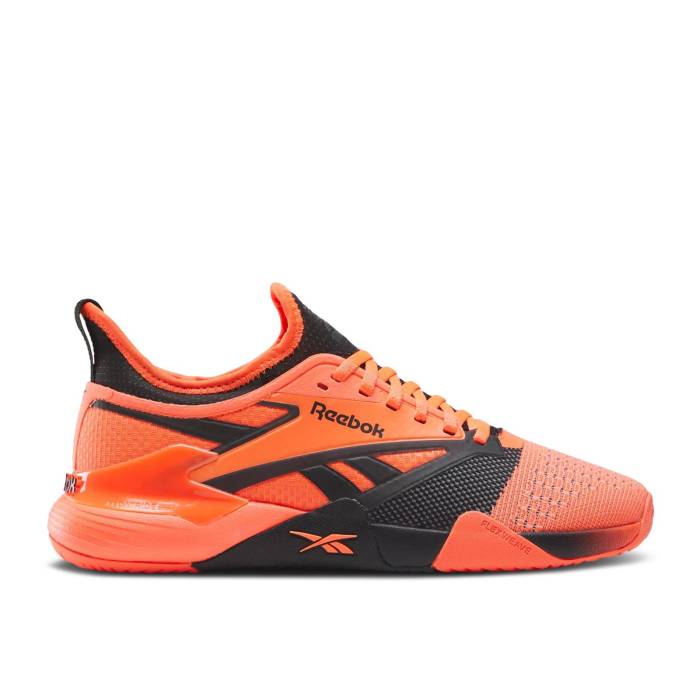 リーボック Reebok 【 Nano Court 'Digital Coral Black' Men Digital Coral/Black/Grey 】 ナノ コート メンズ 黒色 ブラック 灰色 グレー