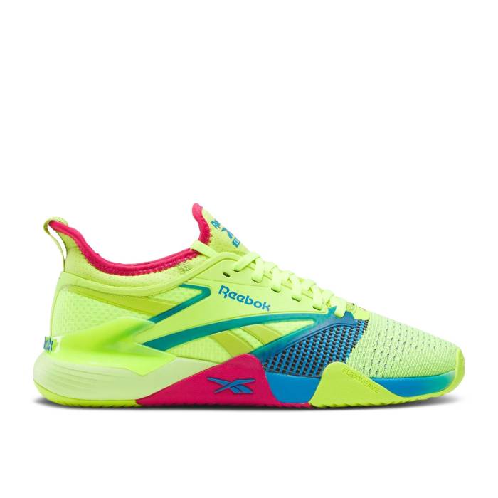 リーボック Reebok 【 Nano Court \u0027Digital Lime Aqua Pink\u0027 Men Digital Lime/Aqua/Bold Pink 】 ナノ 厚地の外套 菩提樹 アクア メンズ 菩提樹 アクア pink サクラ色