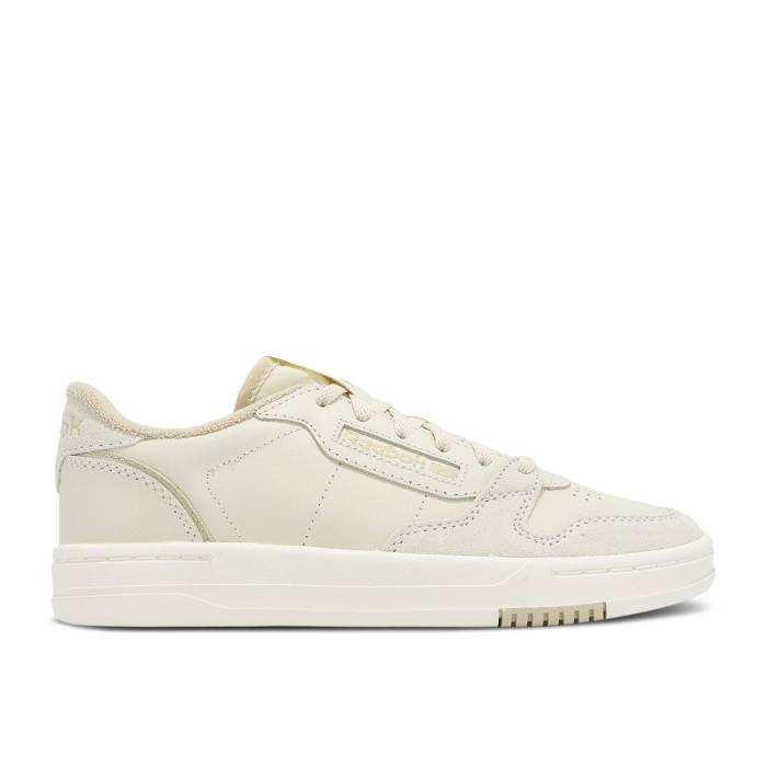 リーボック Reebok 【 Phase Court \u0027Alabaster Chalk\u0027 Men Alabaster/Alabaster/Chalk 】 位相角 厚地の外套 メンズ