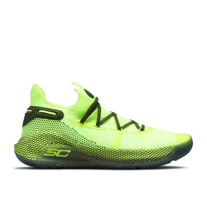 アンダーアーマー Under Armour 【 Curry 6 'Coy Fish' Men Hi Vis Yellow/Ambrosia/Guardian Green 】 カリー メンズ yellow 黄色・イエロー green 緑・グリーン
