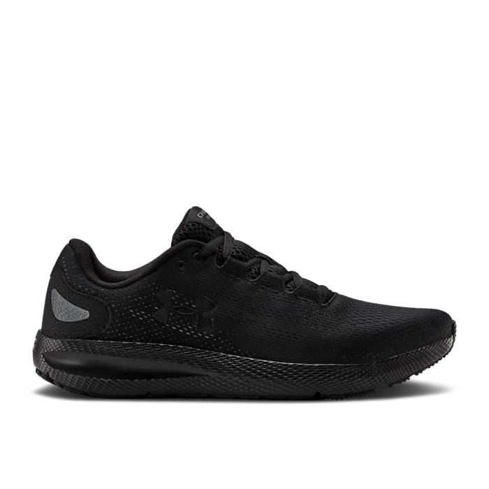 アンダーアーマー Under Armour 【 Charged Pursuit 2 \u0027Triple Black\u0027 Men Black 】 メンズ 黒いこと 黒いこと