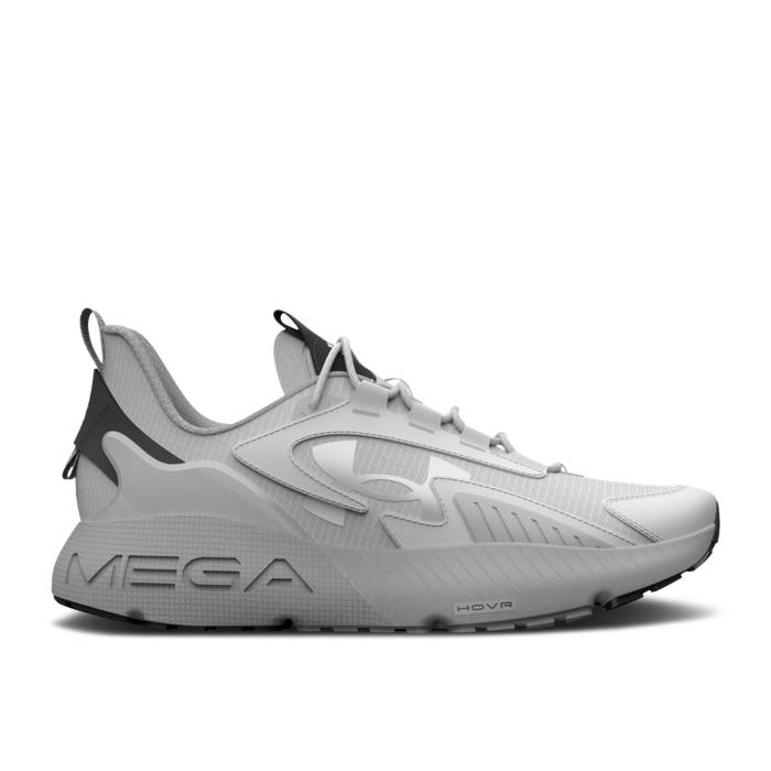 アンダーアーマー Under Armour 【 Hovr Mega 2 Mvmnt \u0027Halo Grey Metallic Silver\u0027 Men Halo Grey/Mod Grey/Metallic Silver 】 メガ 薄墨色 薄墨色 メンズ 薄墨色 薄墨色 Silver しろがね色・しろがね色