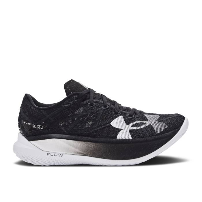 アンダーアーマー Under Armour 【 Flow Velociti Elite 2 'Black White' Men Black/Anthracite/White 】 フローレス エリート メンズ 黒色 ブラック 白色 ホワイト｜スニケス