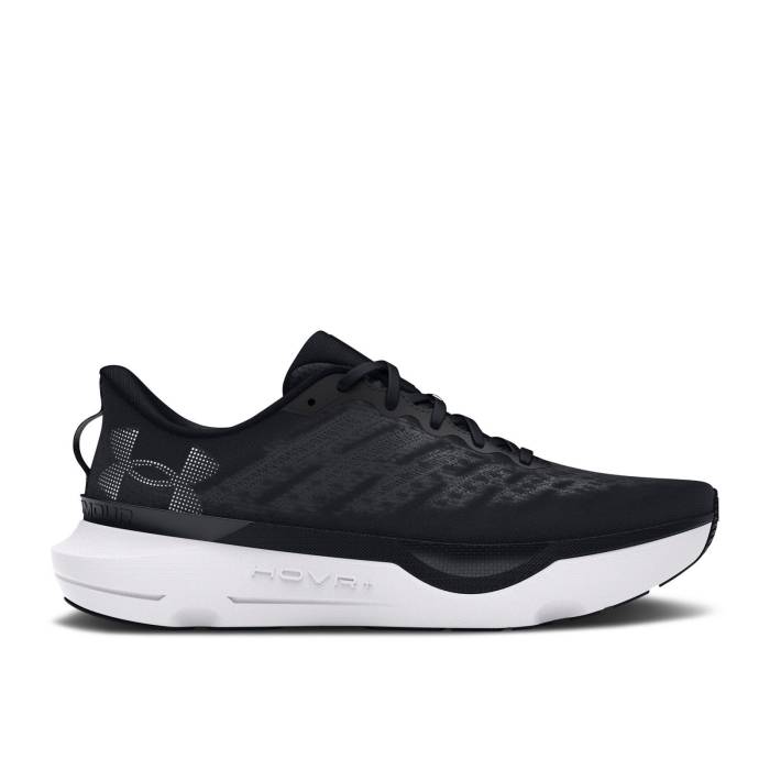 アンダーアーマー Under Armour 【 Wmns Hovr Infinite Pro \u0027Breeze - Black White\u0027 Women Black/Anthracite/White 】 労働者階級 黒いこと 黒いこと レディース 黒いこと 黒いこと 白いこと 白いこと