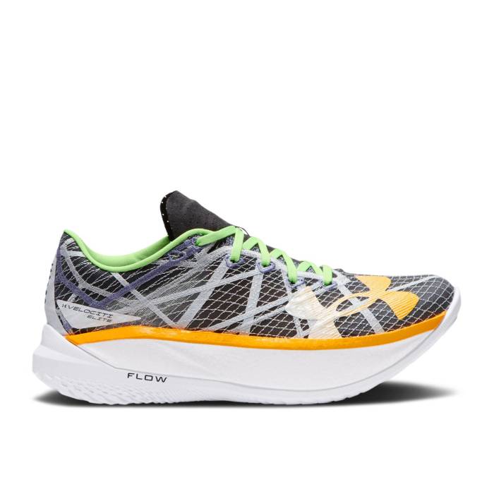 アンダーアーマー Under Armour 【 Flow Velociti Elite 2 \u0027Anthracite White\u0027 Men Anthracite/White 】 流れ受け答え エリート メンズ 白いこと 白いこと