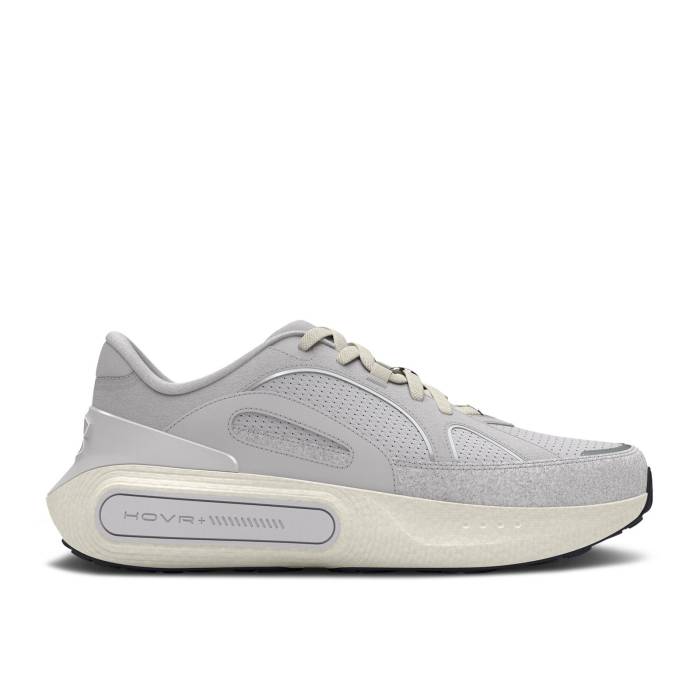 アンダーアーマー Under Armour 【 Hovr Phantom 4 Luxe \u0027Distant Grey\u0027 Men Distant Grey/White Quartz 】 メンズ 薄墨色 薄墨色 白いこと 白いこと