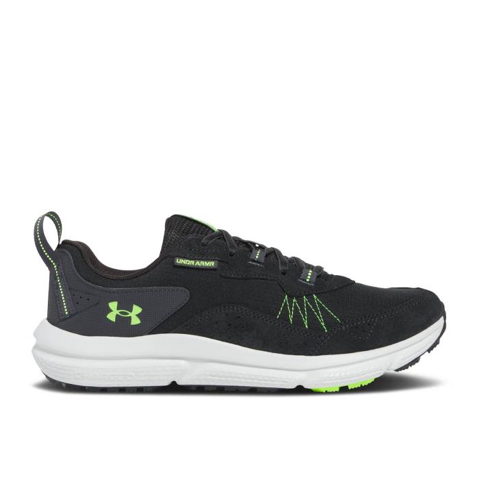 アンダーアーマー Under Armour 【 Charged Verssert 2 \u0027Black Hyper Green\u0027 Men Black/Anthracite/Hyper Green 】 メンズ 黒いこと 黒いこと green 緑・緑であること