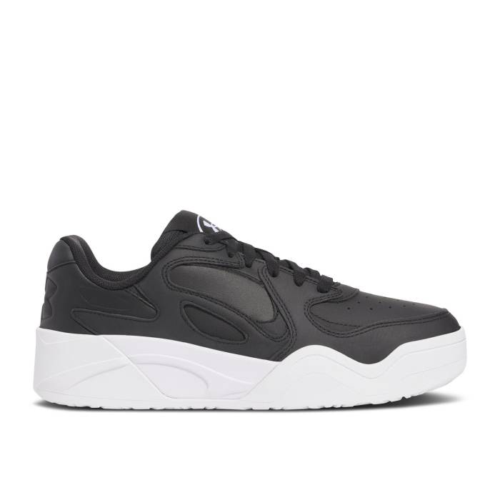 アンダーアーマー Under Armour 【 Court Anatomix \u0027Black White\u0027 Men Black/White 】 厚地の外套 メンズ 黒いこと 黒いこと 白いこと 白いこと