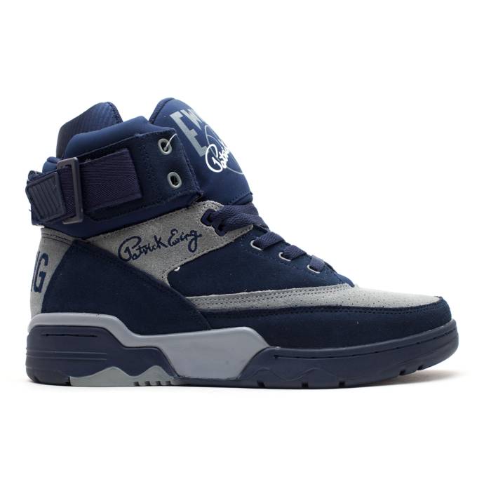 ユーイングアスレティックス Ewing 【 33 Hi \u0027Georgetown\u0027 Men Navy/Grey 】 メンズ 紺色 米国海軍 薄墨色 薄墨色