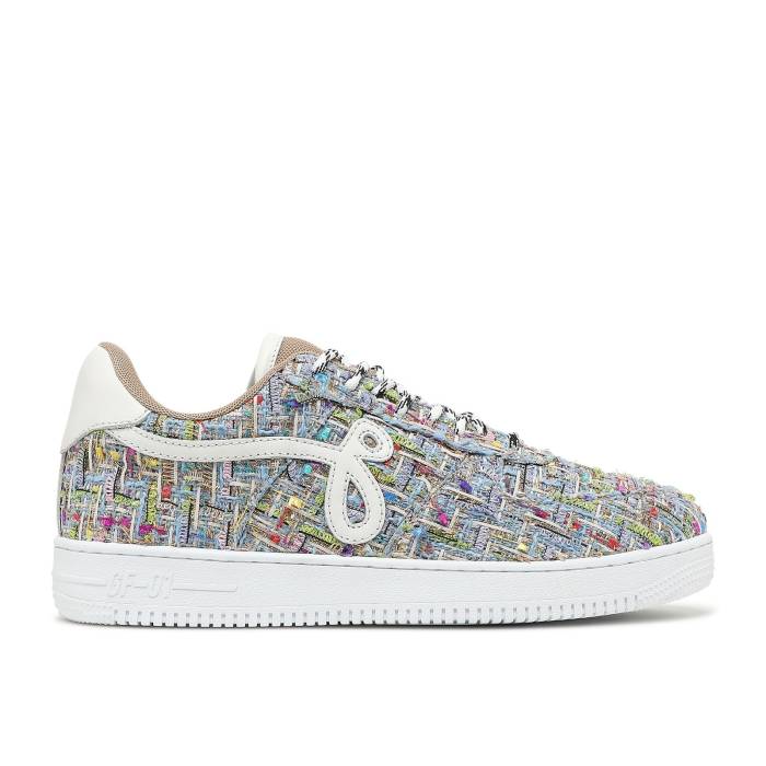 John Geiger 【 Gf-01 \u0027Multi-Color Tweed\u0027 Men Blue Tweed/Multi-Color/White 】 メンズ 青碧 青碧 白いこと 白いこと