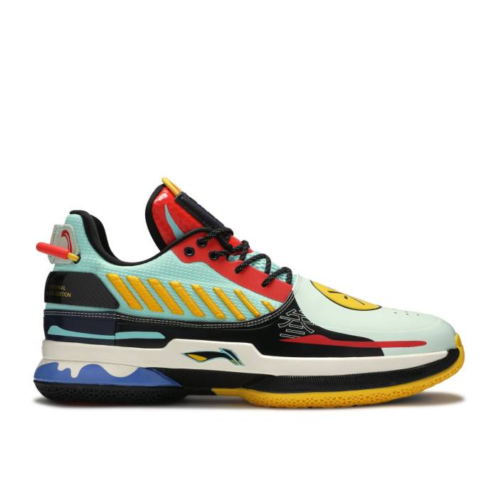 リーニン Li-Ning 【 Way Of Wade 7 \u0027Dragon Boat\u0027 Men Blue/Yellow/Multi-Color 】 ウェイド メンズ 青み 青色 yellow 黄味がかった・黄色
