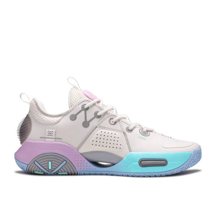 リーニン Li-Ning 【 Wade All City 9 'Cotton Candy' Men White/Pink 】 ウェイド シティ メンズ 白色 ホワイト pink ピンク