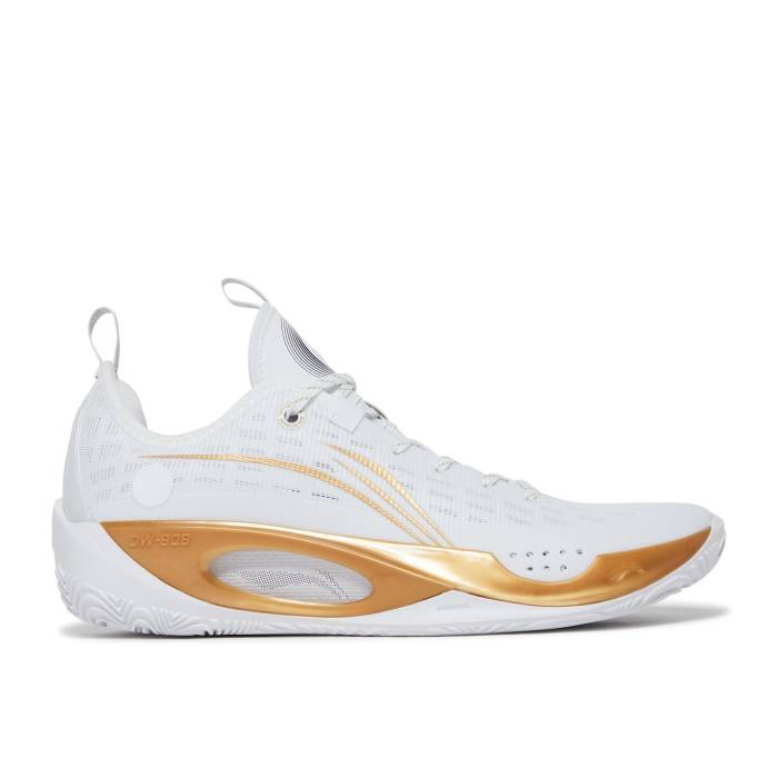 リーニン Li-Ning 【 Wade 808 2 Dynasty Men White/Gold 】 ウェイド メンズ 白色 ホワイト ゴールド