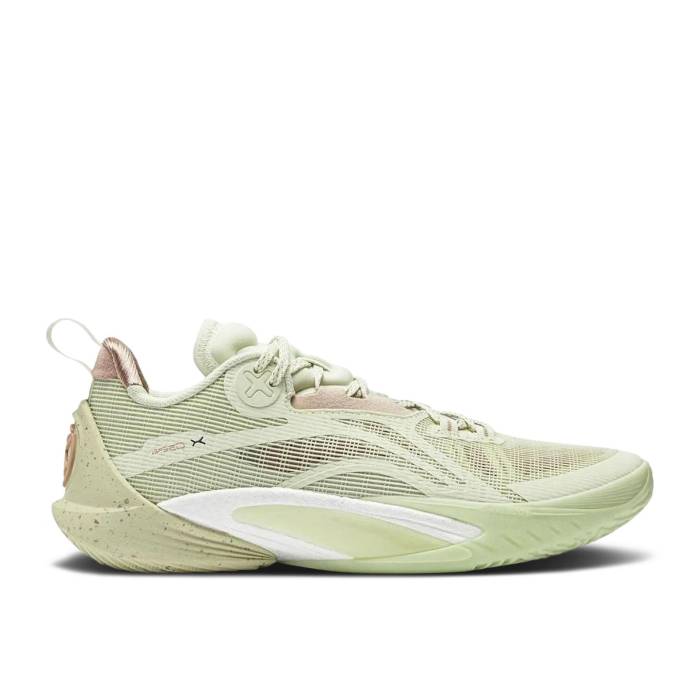 リーニン Li-Ning 【 Speed 10 \u0027Pistachio Green\u0027 Men Pistachio Green 】 Speed す早さ メンズ green 緑・緑であること