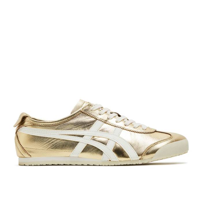 オニツカタイガー Onitsuka Tiger 【 Mexico 66 \u0027Gold White\u0027 Men Gold/White 】 メキシコ合衆国 メンズ ゴールド 白いこと 白いこと