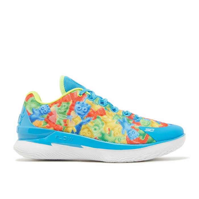Curry Brand 【 Sour Patch Kids X Curry 1 Low Flotro Men Capri/White 】 カリー メンズ 白色 ホワイト