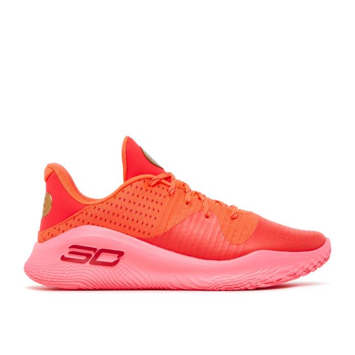 Curry Brand 【 Curry 4 Low Flotro 'Flooded' Men Beta/Red 】 カリー メンズ Red 赤・レッド