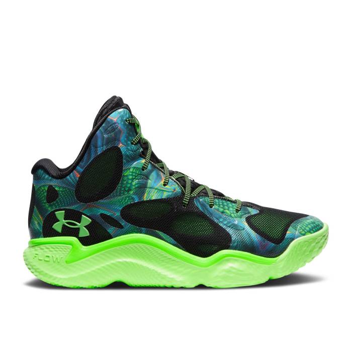 Curry Brand 【 Curry Spawn Flotro 'Extraterrestrial' Men Hyper Green/Black 】 カリー メンズ green 緑・グリーン 黒色 ブラック 35,685円