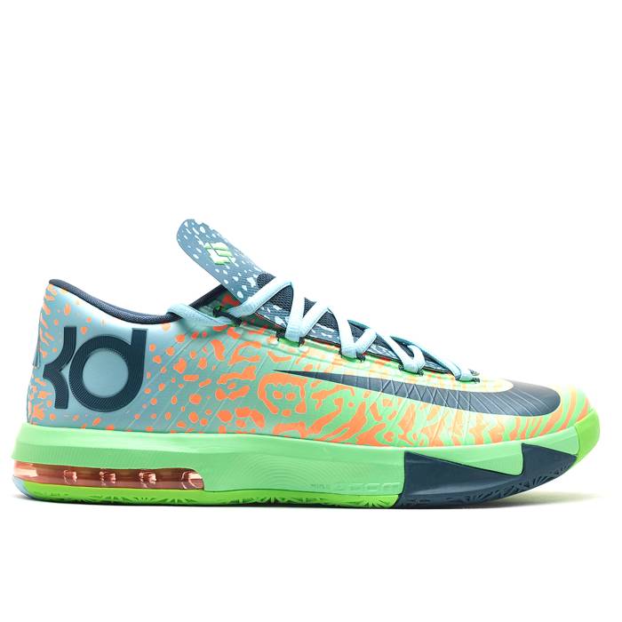 ナイキ Nike 【 Kd 6 \u0027Liger\u0027 Men Electric Green/Night Factor-Atomic Orange 】 メンズ green 緑・緑であること ナイト爵 orange 橙・オレンジ色