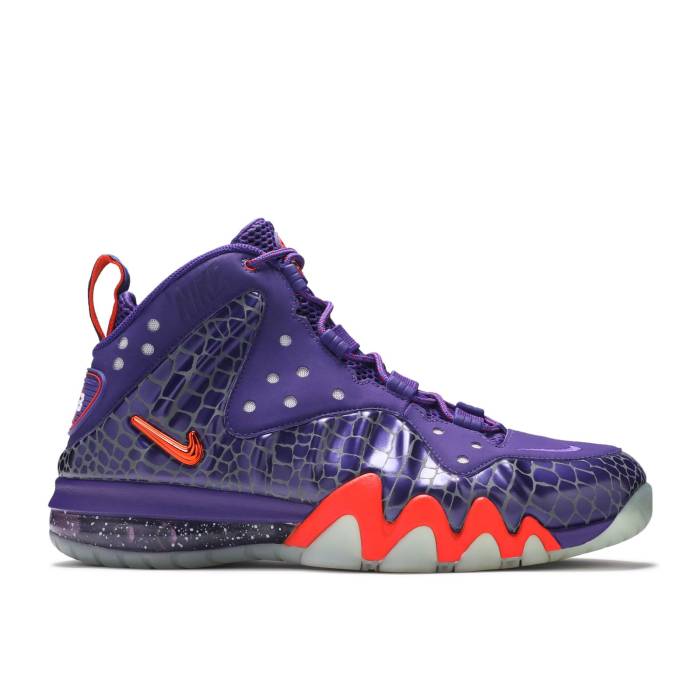 ナイキ Nike 【 Barkley Posite Max \u0027Phoenix Suns\u0027 Men Court Purple/Team Orange 】 Barkley バークリー マックス メンズ 厚地の外套 Purple 紫・パープル Team 野球クラブ orange 橙・オレンジ色