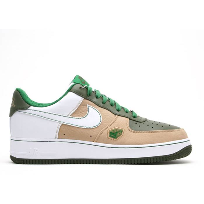ナイキ Nike 【 Air Force 1 Premium 07 Men Hay/White-Army Olive-Pine Green 】 Premium 割り増し金 メンズ green 緑・緑であること