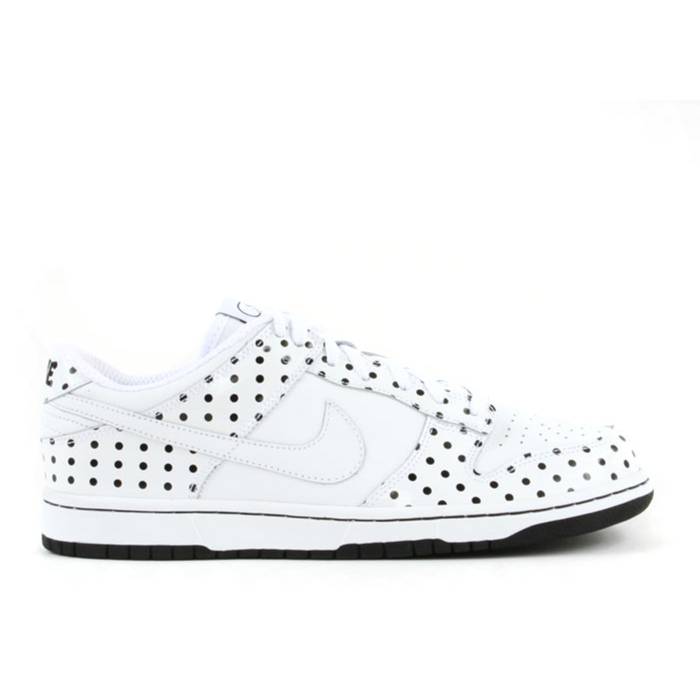 ナイキ Nike 【 Dunk Low Prb \u0027Polka Dot\u0027 Men White/White-Black 】 ダンク メンズ 白いこと 白いこと