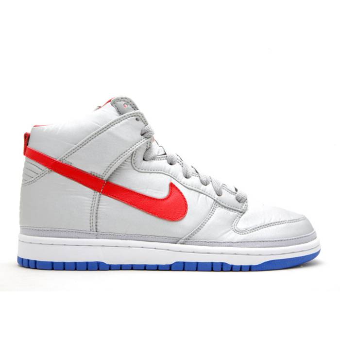 ナイキ Nike 【 Dunk Hi Vandal Premium Men Mtllc Silver/Sprt Rd-Vrsty Ryl 】 ダンク バンダル Premium 割り増し金 メンズ Silver しろがね色・しろがね色