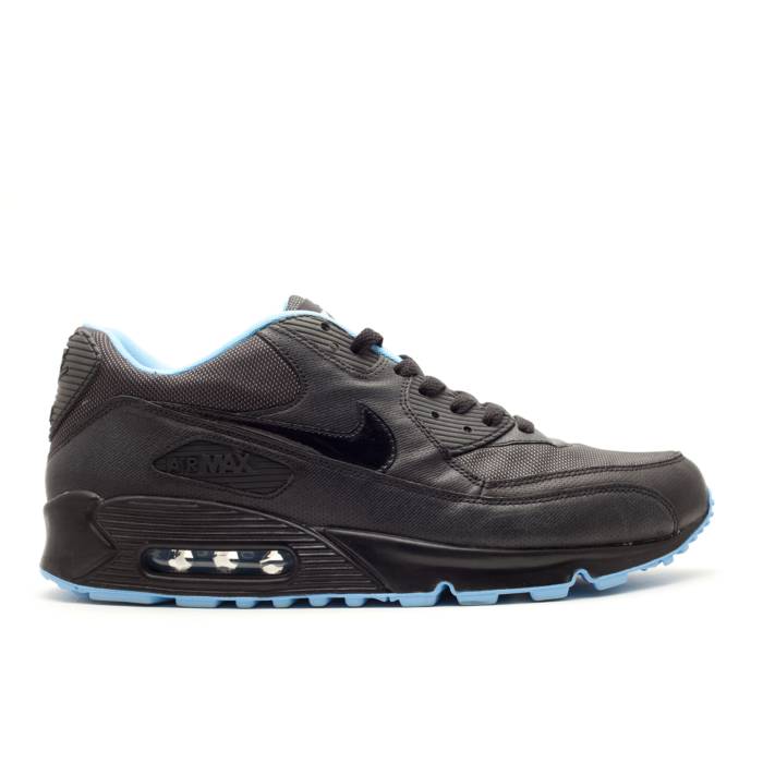 ナイキ Nike 【 Air Max 90 \u0027Attack Pack\u0027 Men Black/Black-Football Blue 】 マックス メンズ 黒いこと 黒いこと 青碧 青碧