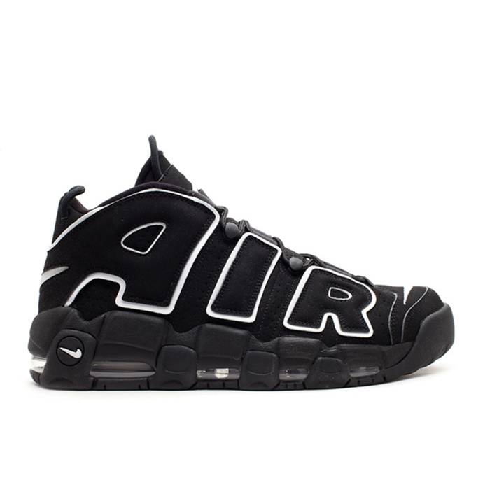 ナイキ Nike 【 Air More Uptempo 'Black' Men Black/Black/White 】 アップテンポ メンズ 黒色 ブラック 白色 ホワイト｜スニケス