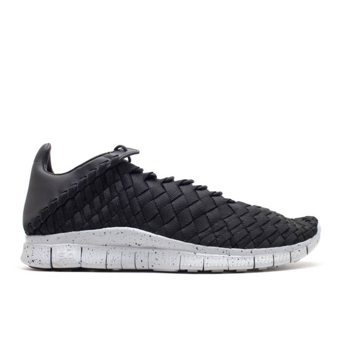 ナイキ Nike 【 Free Inneva Woven Nrg \u0027Oreo\u0027 Men Black/Black-Wolf Grey 】 無償性 Woven ウーブン メンズ 黒いこと 黒いこと 薄墨色 薄墨色