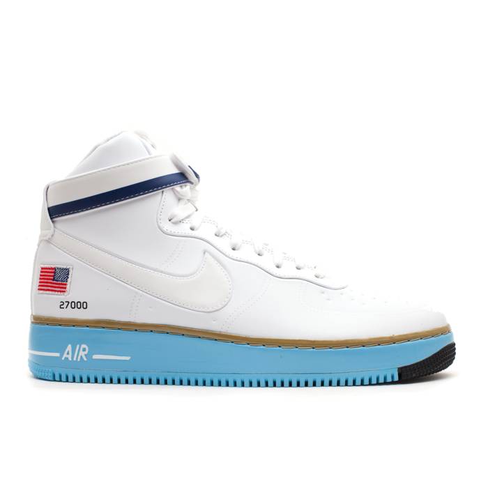 ナイキ Nike 【 Air Force 1 High Bday Qs Men White/White 】 ハイ メンズ 白色 ホワイト