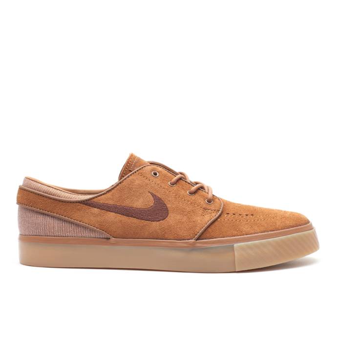 ナイキ Nike 【 Zoom Stefan Janoski Men Light British Tan/Dark Field Brown 】 ズーム メンズ Field フィールド 茶色 ブラウン｜スニケス