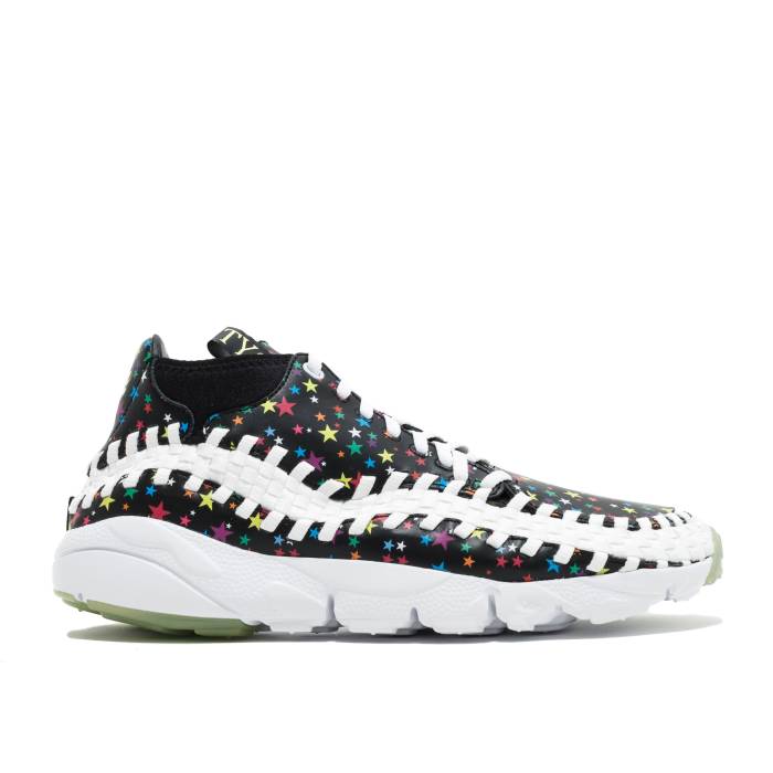 ナイキ Nike 【 Atmos X Air Footscape Woven Chukka Men Black/White 】 Woven ウーブン チャッカ メンズ 黒色 ブラック 白色 ホワイト｜スニケス