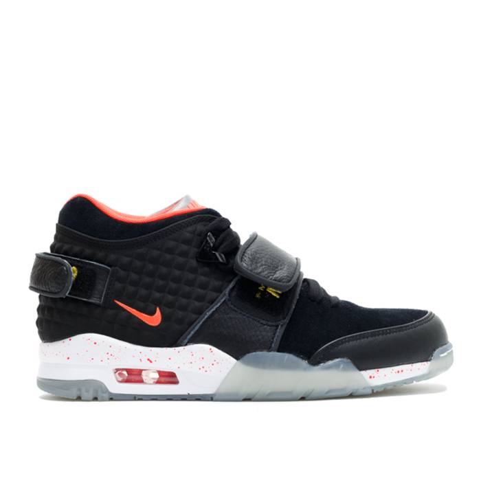 ナイキ Nike 【 Air Trainer Cruz \u0027Memory Of Mike\u0027 Men Black/Tour Yellow-White-Bright Crimson 】 調教師 メンズ 黒いこと 黒いこと クリムゾン