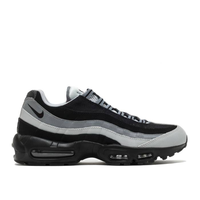 ナイキ Nike 【 Air Max 95 Essential \u0027Wolf Grey\u0027 Men Black/Wolf Grey-Cool Grey 】 マックス メンズ 黒いこと 黒いこと 薄墨色 薄墨色